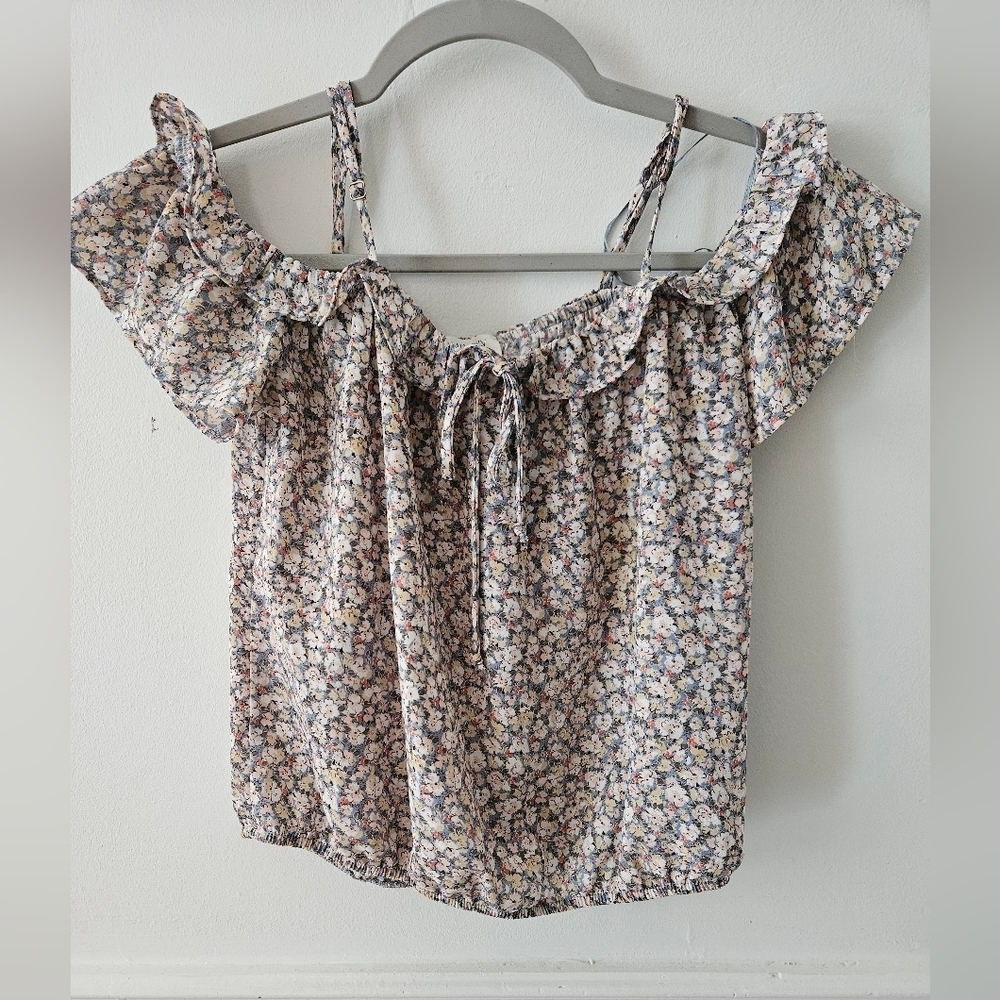 Floral cute blouse